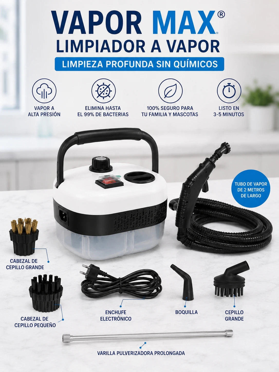 Vapor Max ® | Limpiador A Vapor